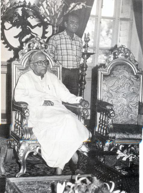 Jyoti Basu at Assembly House