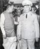 Jyoti Basu and General Giap of Vietnam in Calcutta